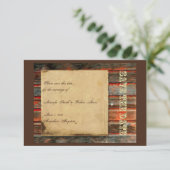 Rustieke schuur hout Graffiti hart Save the Date (Staand voorkant)