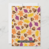 Rustieke schuur Hout Schattige Little Pumpkin Baby Kaart (Achterkant)