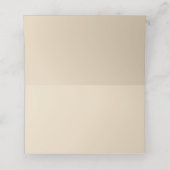 Rustieke Schuur Hout String Lights Trouwtafel Plaatskaartje (Binnenkant ongevouwen)