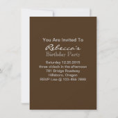 rustieke schuur hout wilde bloem Western land cowb Kaart (Achterkant)