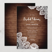 Rustieke schuur hout wit kant Vrijgezellenfeest Kaart (Voorkant / Achterkant)