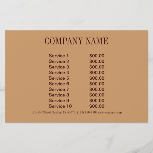 rustieke schuur houten kant westerse landelijke zo flyer (Achterkant)