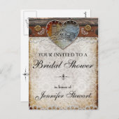 Rustieke Schuur Land Vrijgezellenfeest Briefkaart (Voorkant / Achterkant)