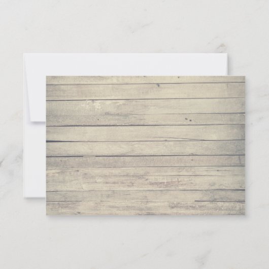 Rustieke schuur met rode tulpen antwoordkaart kaart (Achterkant)