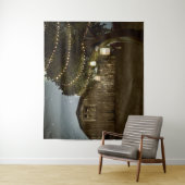 Rustieke Schuur Sterrennacht Trouwachtergrond Wandkleed (In situ)