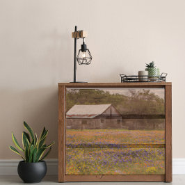 Rustieke schuur Texas Bluebonnets Decoupage Tissuepapier