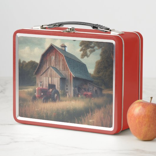 /rustieke schuur & tractorkunst (In situ)