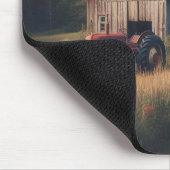 /rustieke schuur & tractorkunst muismat (Hoek)