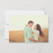 Rustieke Scrapbook Label Custom Message Enclosure  Kaart (Achterkant)