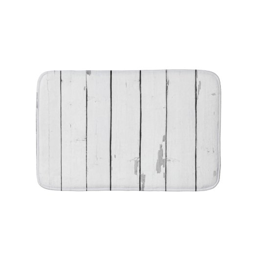 Rustieke Shiplap Beach Badkamer Decor Badmat (Voorkant)