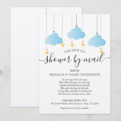 Rustieke Shower Per Post Op Lange Afstand Strooi Kaart (Voorkant / Achterkant)