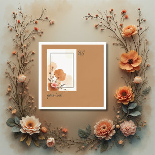 Rustieke Sinaasappel Peach Botanicals Servet