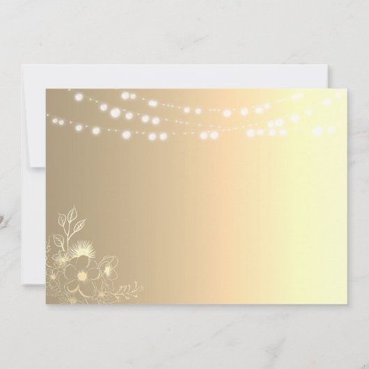 Rustieke Smaragd Groene Bruiloft Save The Date (Achterkant)