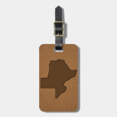 Rustieke staat Texas Bagagelabel (Voorkant verticaal)