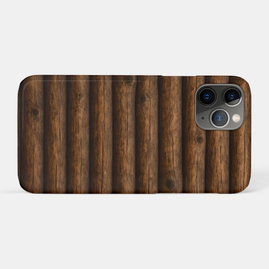 Rustieke stam Case-Mate iPhone case (Achterkant (horizontaal))