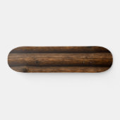 Rustieke stam persoonlijk skateboard (Horizontaal)