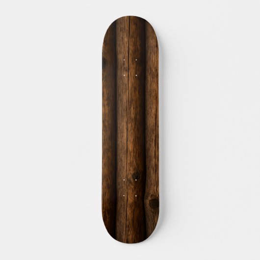 Rustieke stam persoonlijk skateboard (Voorkant)