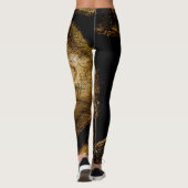 Rustieke stam rol leggings (Achterkant)