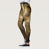 Rustieke stam rol leggings (Links)