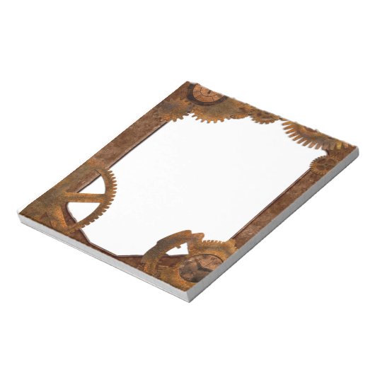  rustieke steampunk notitieblok (Linkerzijde)