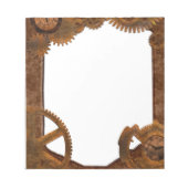  rustieke steampunk notitieblok (Voorkant)