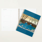 Rustieke stenen brug over de Natuur Planner (Display)