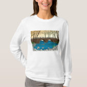 Rustieke stenen brug over de Natuur T-shirt (Voorkant)