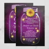 Rustieke stenen bruiloftshuwelijksjubileum kaart (Voorkant / Achterkant)