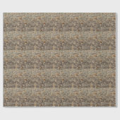 Rustieke stenen muur, getextureerde decor cadeaupapier (Vlak)