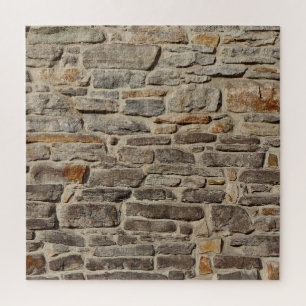 Rustieke stenen muur, getextureerde decor legpuzzel