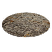 Rustieke stenen muur, getextureerde decor snijplank (Hoek)