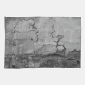 Rustieke stenen muur Napoli 1 - BW Theedoek (Horizontaal)