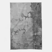 Rustieke stenen muur Napoli 1 - BW Theedoek (Verticaal)