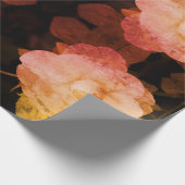 Rustieke stijl bloemenbloesem foto inpakpapier (Hoek)