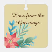  rustieke stijl familie traditionele boerderij metalen ornament (Voorkant)