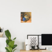 Rustieke Stilleven Muur Kunst Poster (Thuiskantoor)