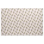 Rustieke stoffige Roos geïllustreerde bijenstof Stof (Fat Quarter)