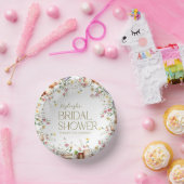 Rustieke Storybook Floral Vrijgezellenfeest Party Papieren Kommen (Feest)