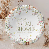 Rustieke Storybook Floral Vrijgezellenfeest Party Papieren Kommen