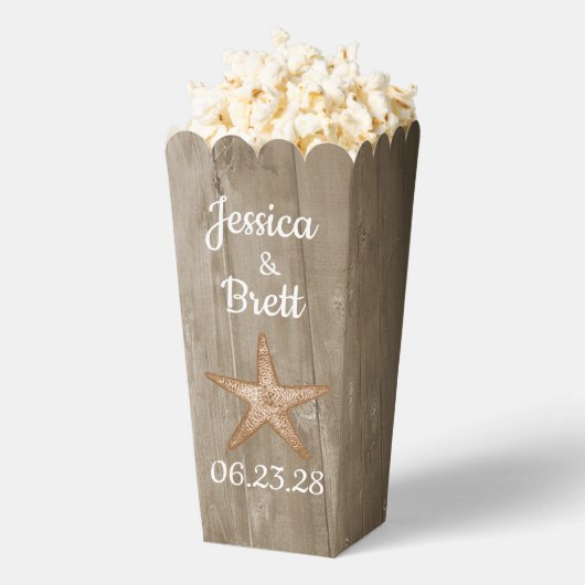 Rustieke strand Favor Box Bedankdoosjes