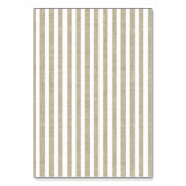 Rustieke Strandparels en Lace Seating Kaart (Achterkant)