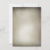 Rustieke string lampenboom slaan de datumkaarten o save the date (Achterkant)