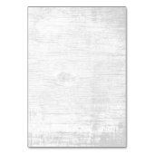 Rustieke Succulente Bloemenbruiloft Tafel Nummers Kaart (Achterkant)