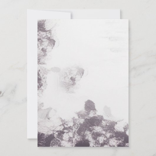 Rustieke Suiker Schedel Uitnodiging - Dag van de D (Achterkant)