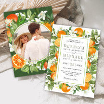 Rustieke Tangerine Citrus Sinaasappel Foto Bruilof