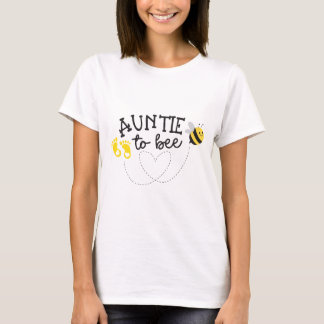 Rustieke tante voor bijen baby shower t-shirt