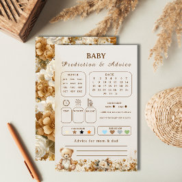 Rustieke Teddybeer Baby Voorspellingen & Advies Do