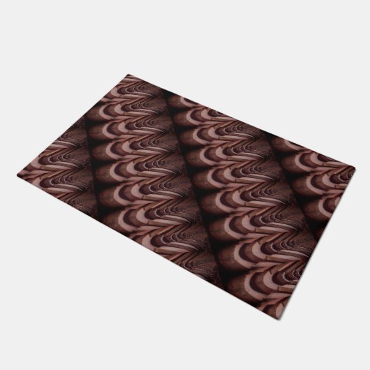 Rustieke Tegels met een uniek perspectief Deurmat (Schuin)