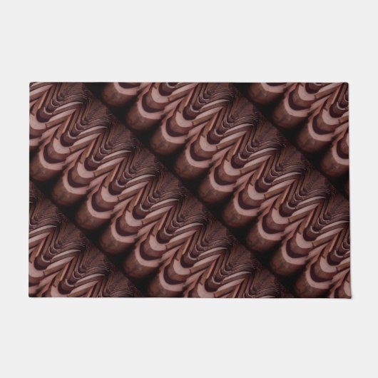 Rustieke Tegels met een uniek perspectief Deurmat (Voorkant)