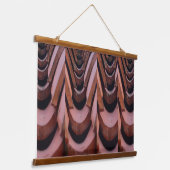 Rustieke Tegels met een uniek perspectief Hangend Wandkleed (Gebogen)